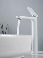 Смеситель для раковины высокий Shevanik S4311C Смеситель для раковины высокий Shevanik S4311C