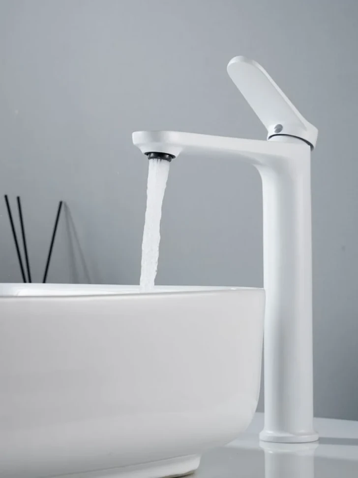 Смеситель для раковины высокий Shevanik S4311C