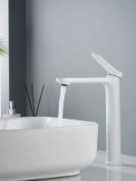 Смеситель для раковины высокий Shevanik S4311C Смеситель для раковины высокий Shevanik S4311C