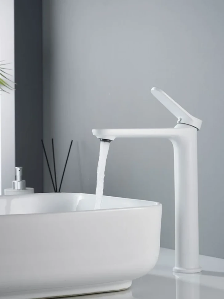 Смеситель для раковины высокий Shevanik S4311C