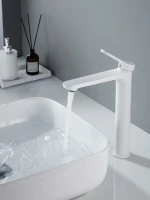 Смеситель для раковины высокий Shevanik S4311C Смеситель для раковины высокий Shevanik S4311C