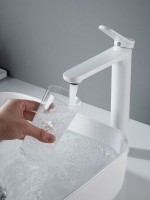 Смеситель для раковины высокий Shevanik S4311C Смеситель для раковины высокий Shevanik S4311C