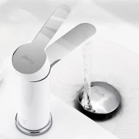 Смеситель для раковины Frap H41 F1041 белый, хром Смеситель для раковины Frap H41 F1041 белый, хром