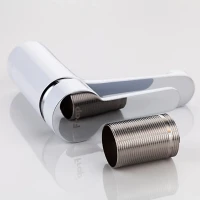 Смеситель для раковины Frap H41 F1041 белый, хром Смеситель для раковины Frap H41 F1041 белый, хром