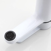 Смеситель для раковины Frap H41 F1041 белый, хром