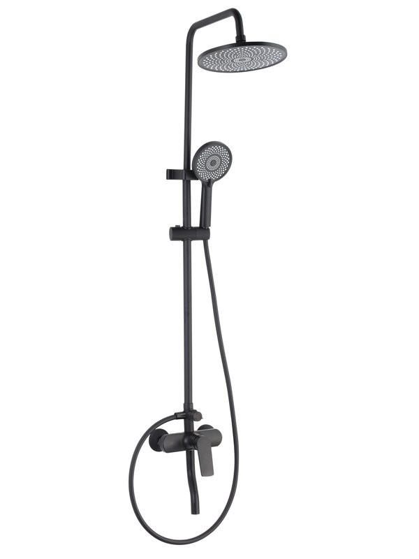 Душевая стойка РМС PL7 PL7BL-009DK черная