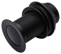 Донный клапан для раковины Allen Brau Eclipse 5.E1009-31 без перелива, матовый черный