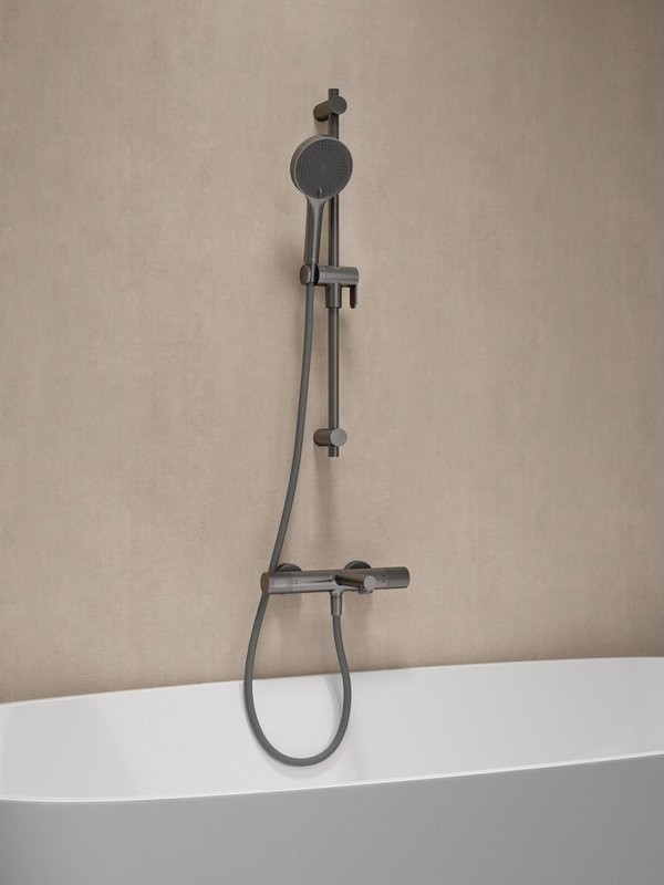 Душевая лейка IDDIS Aiger AIG4FG0i18 матовый графит