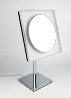 Косметическое зеркало Colombo Design Complementi B9755 с подсветкой, поворотное, хром