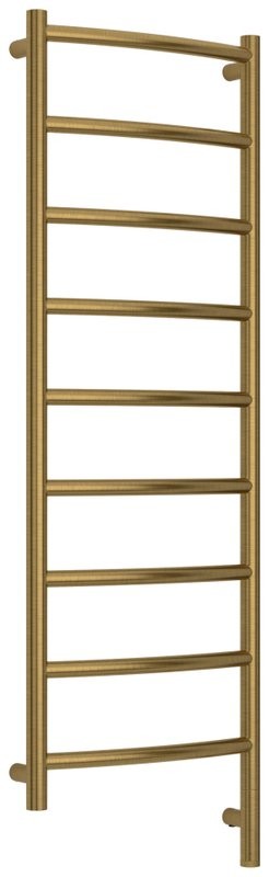 Полотенцесушитель электрический Сунержа Галант 3.1 051-6001-1240 130x45 см, подключение справа, состаренная латунь, лесенка