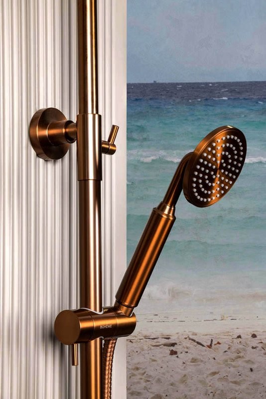 Душевая стойка Boheme Eterna 178-BRB brushed bronze
