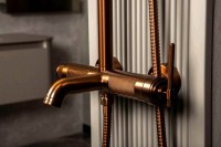 Душевая стойка Boheme Eterna 178-BRB brushed bronze