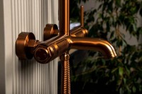 Душевая стойка Boheme Eterna 178-BRB brushed bronze