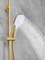 Душевая стойка Haiba HB24831-5 брашированное золото Душевая стойка Haiba HB24831-5 брашированное золото