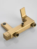 Душевая стойка Haiba HB24831-5 брашированное золото Душевая стойка Haiba HB24831-5 брашированное золото