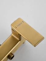 Душевая стойка Haiba HB24831-5 брашированное золото Душевая стойка Haiba HB24831-5 брашированное золото