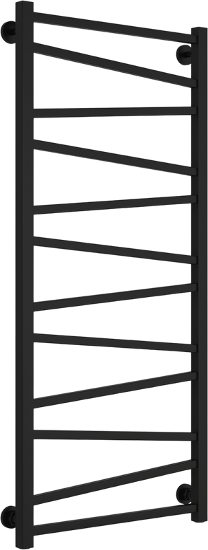 Полотенцесушитель водяной Сунержа Сирокко 120x50, черный матовый