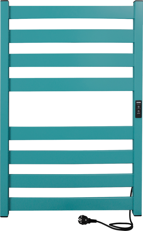 Полотенцесушитель электрический Indigo Oktava Slim 5 LСLOKS5E80-50CLRt бирюзовый
