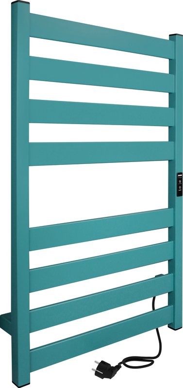 Полотенцесушитель электрический Indigo Oktava Slim 5 LСLOKS5E80-50CLRt бирюзовый