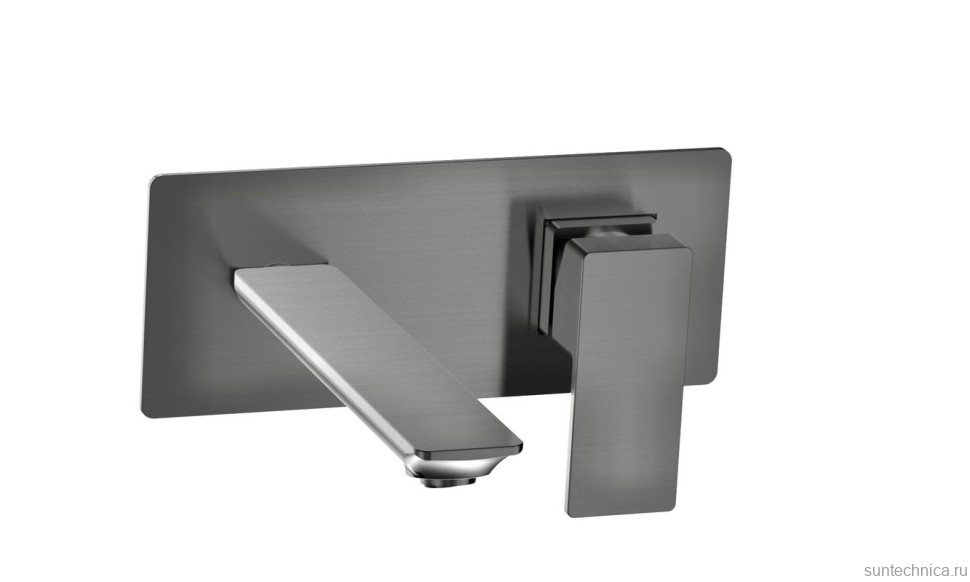 Смеситель для раковины AQUAme Savona темный металл AQM6815GM