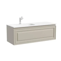 Тумба для ванной подвесная Sancos Very левая 1195х445х406, VR120LCE