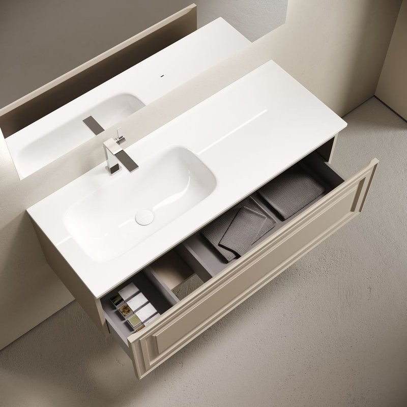 Тумба для ванной подвесная Sancos Very левая 1195х445х406, VR120LCE