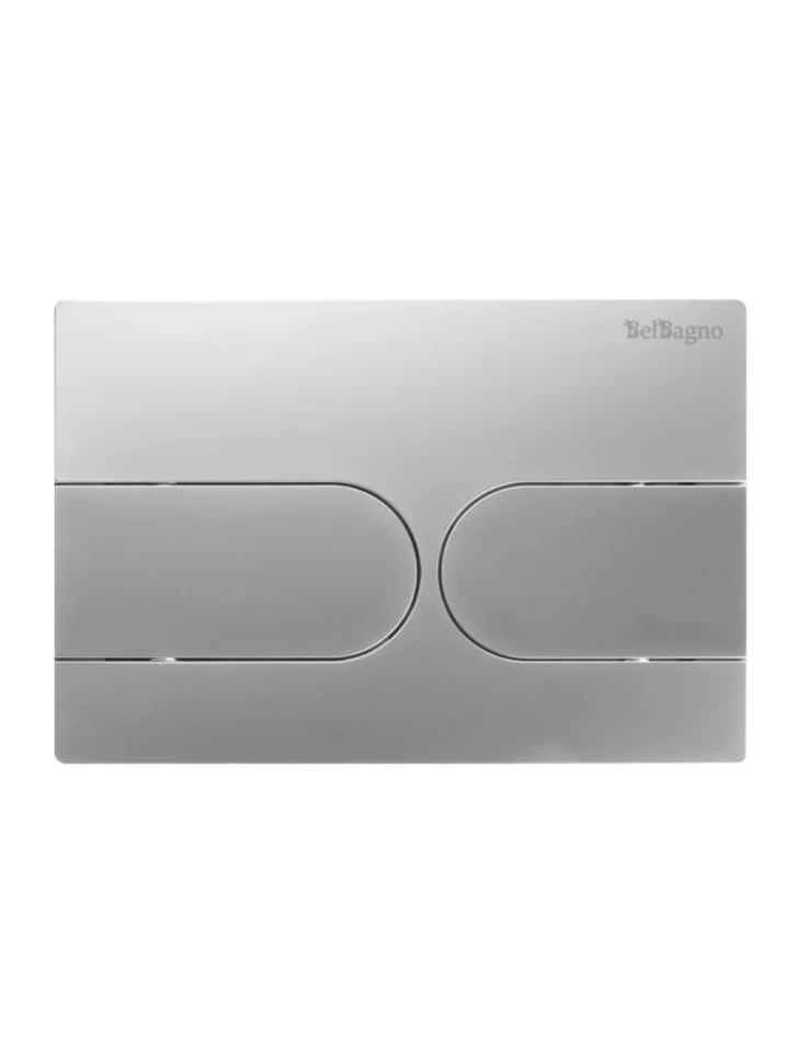 Кнопка смыва для унитаза BelBagno BB-11-IN пластик, цвет сатин