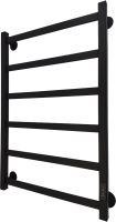 Полотенцесушитель электрический Маргроид Вид 81-10 80x50 R черный матовый