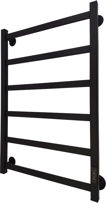 Полотенцесушитель электрический Маргроид Вид 81-10 80x50 R черный матовый