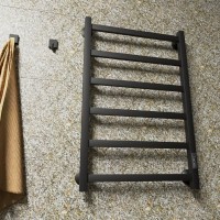 Полотенцесушитель электрический Маргроид Вид 81-10 80x50 R черный матовый