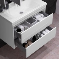 Мебель для ванной комнаты Opadiris Фреш 80 белая, вар.2