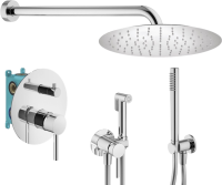 Комплект для ванной Plumberia Selection Ixo KITZXO18CR С ВНУТРЕННЕЙ ЧАСТЬЮ, хром