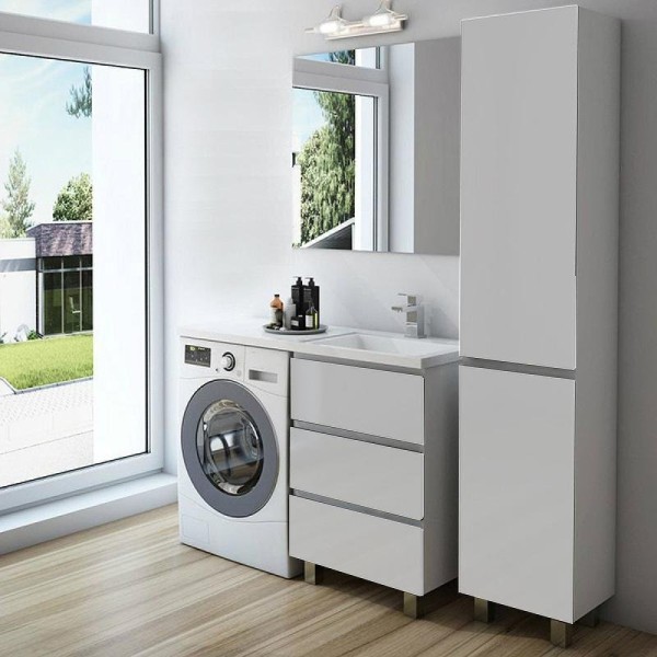 Мебель для ванной комнаты Эстет Dallas Luxe 140 напольная, 3 ящика R