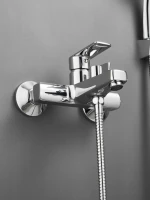 Смеситель для ванны с душем Haiba HB60719 хром Смеситель для ванны с душем Haiba HB60719 хром