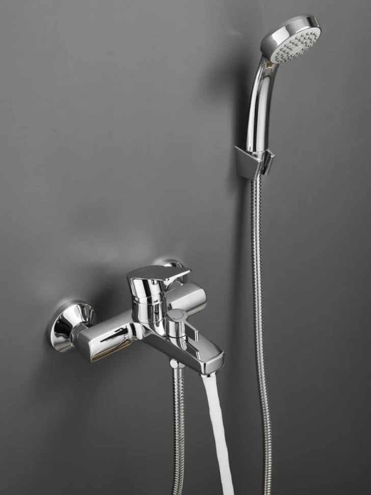 Смеситель для ванны с душем Haiba HB60719 хром