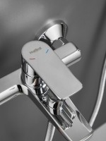 Смеситель для ванны с душем Haiba HB60719 хром