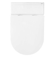 Унитаз подвесной AZARIO AZ-102C безободковый, с монтажной рамой, глянцевый белый