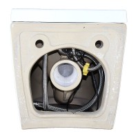 Унитаз подвесной AZARIO AZ-102C безободковый, с монтажной рамой, глянцевый белый