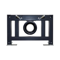 Унитаз подвесной AZARIO AZ-102C безободковый, с монтажной рамой, глянцевый белый