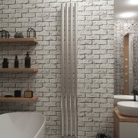 Полотенцесушитель водяной Grota Quill 23х180 полированный