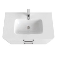 Тумба с раковиной IDDIS Brick 80 подвесная белая Тумба с раковиной IDDIS Brick 80 подвесная белая