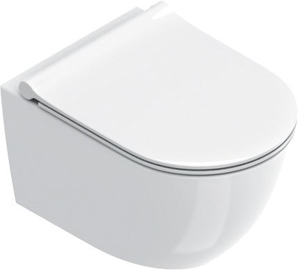 Унитаз подвесной Catalano Sfera 50х35, тонкое сиденье, с микролифтом