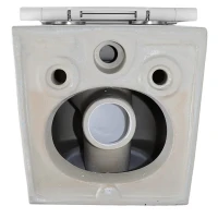 Унитаз подвесной AZARIO Cascad AZ-2303-A безободковый, с микролифтом, глянцевый белый