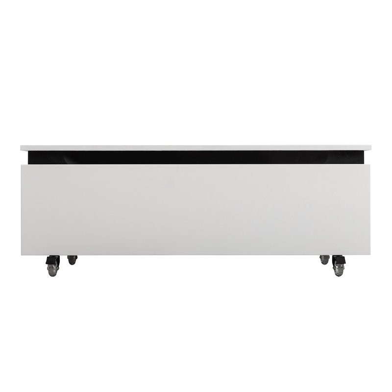 Тумба с раковиной Cezares Slider 100 подвесная, 2 ящика, белая