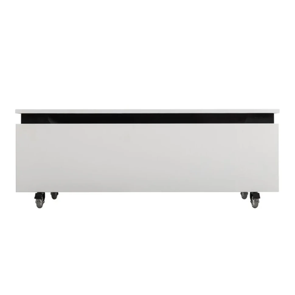 Тумба с раковиной Cezares Slider 100 подвесная, 2 ящика, белая