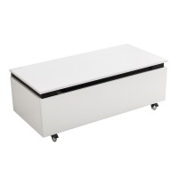 Тумба с раковиной Cezares Slider 100 подвесная, 2 ящика, белая