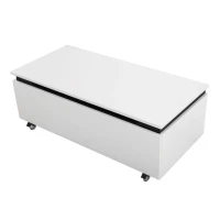 Тумба с раковиной Cezares Slider 100 подвесная, 2 ящика, белая