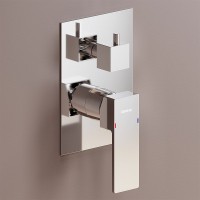 Встраиваемый смеситель для душа и ванны Damixa Gala 537100000 С ВНУТРЕННЕЙ ЧАСТЬЮ, хром