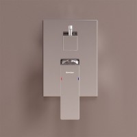 Встраиваемый смеситель для душа и ванны Damixa Gala 537100000 С ВНУТРЕННЕЙ ЧАСТЬЮ, хром