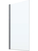 Шторка на ванну Kubele DE020 DE020P601-CLN-MT- 60х150 150х60, профиль матовый хром Шторка на ванну Kubele DE020 DE020P601-CLN-MT- 60х150 150х60, профиль матовый хром